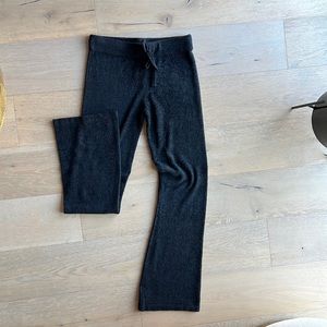 NWT barefoot dreams black cozy pants